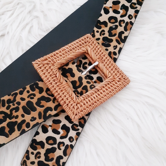 Accessories - Animal Print Belt